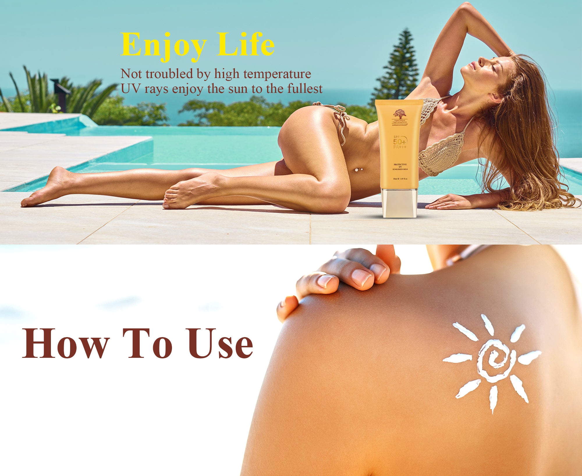 Protective UV Sunscreen Milk