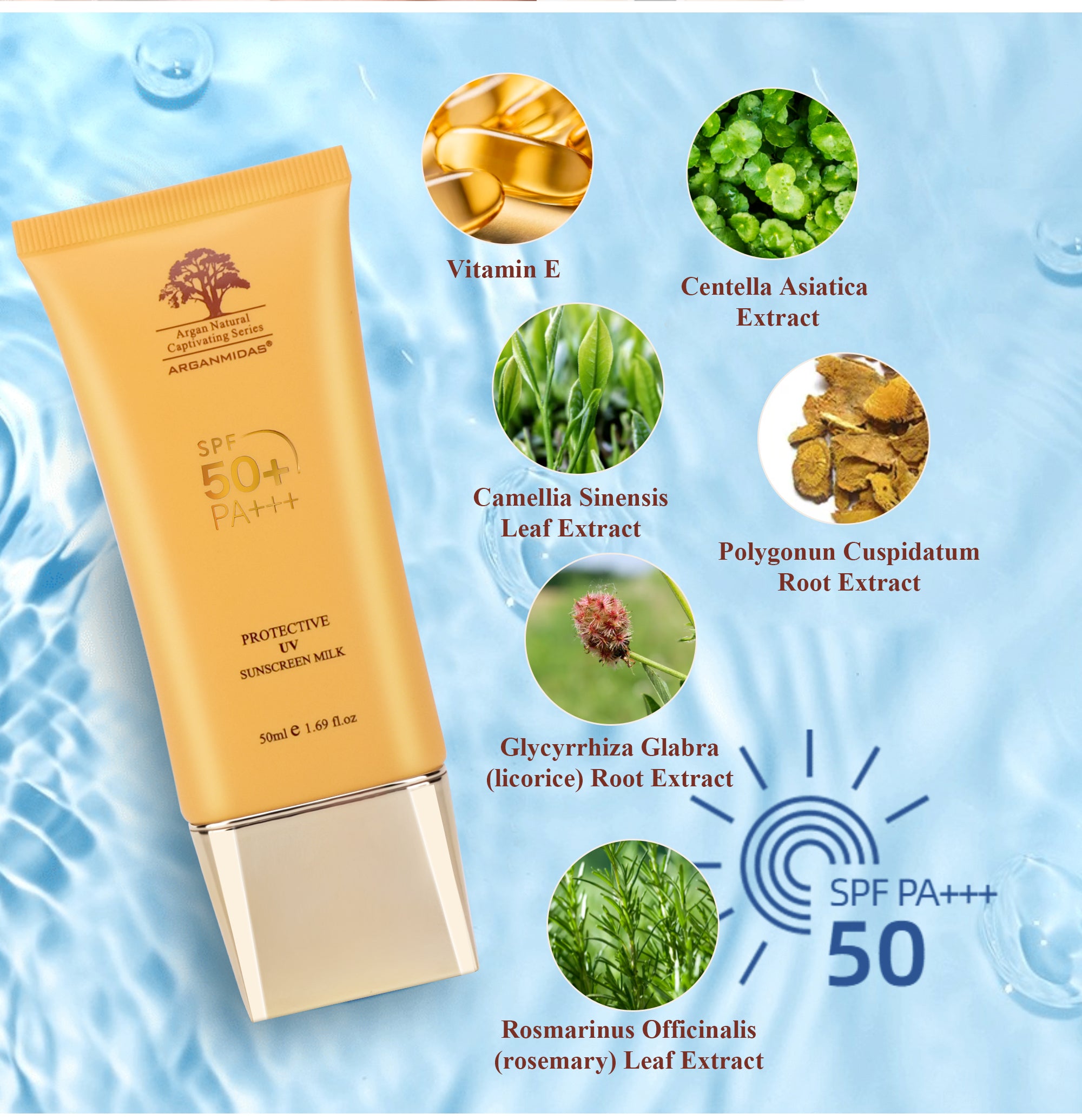Protective UV Sunscreen Milk