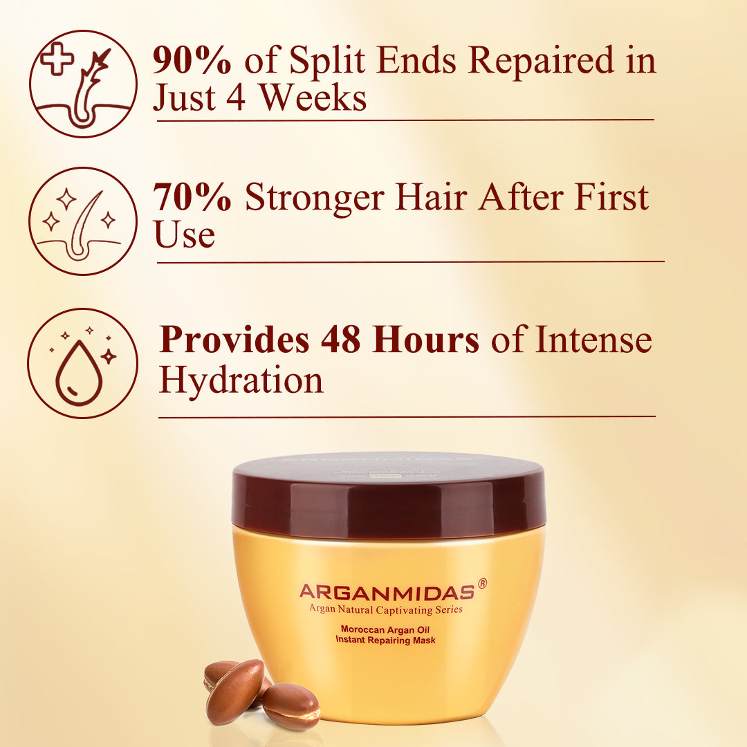 Moroccan Argan Oil Instant Repairing Hair Mask