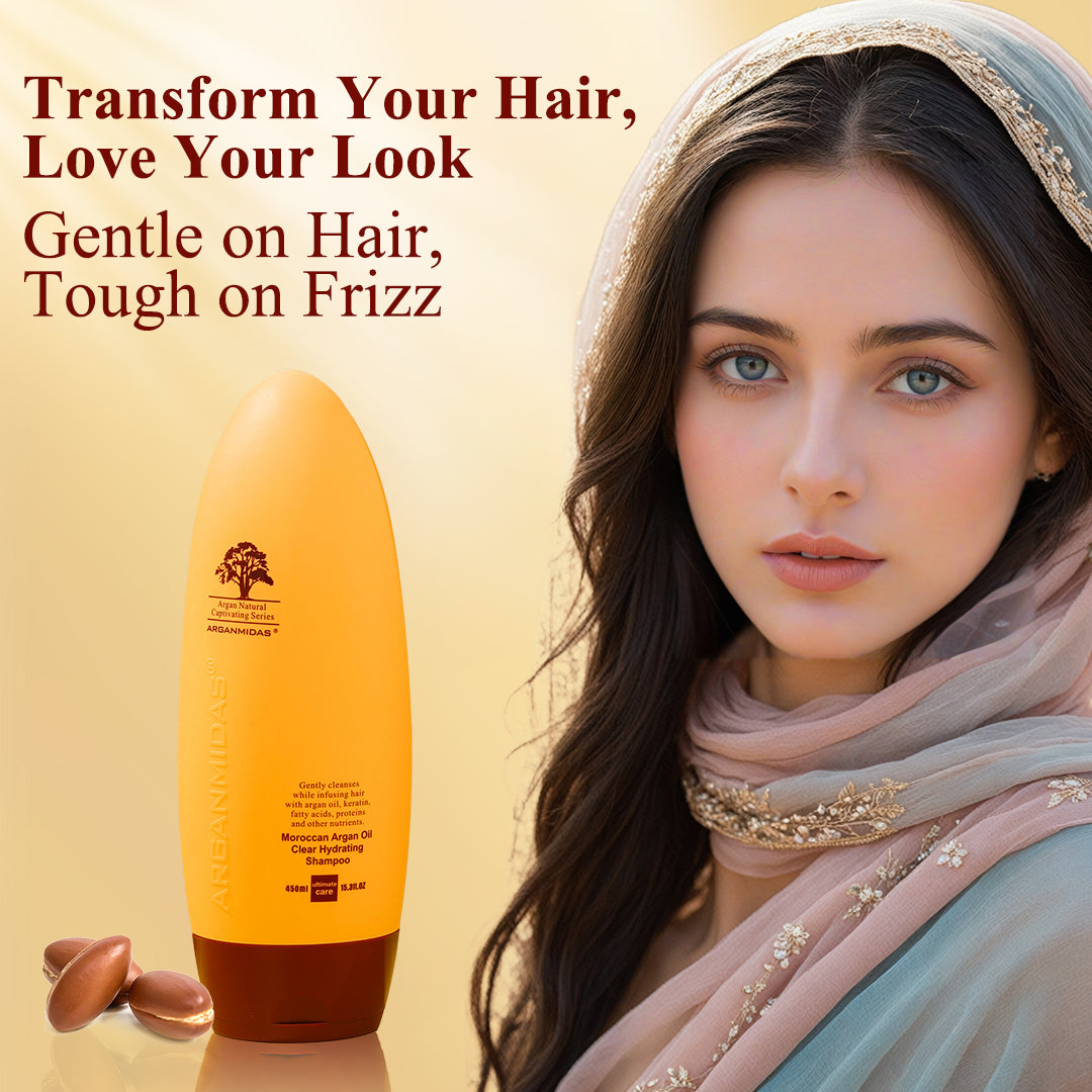 Moroccan Argan Oil Clear Hydrating Shampoo