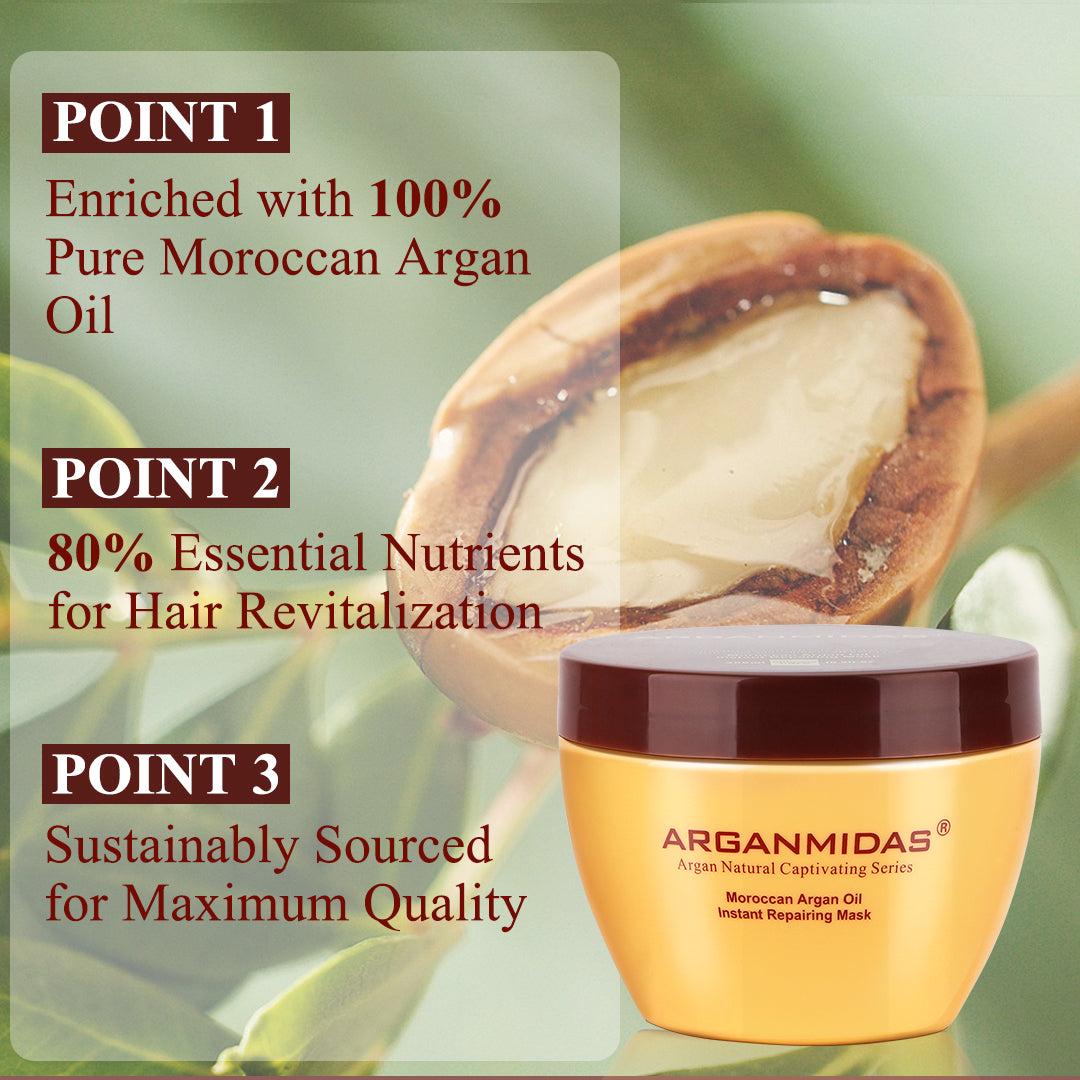 Moroccan Argan Oil Instant Repairing Hair Mask