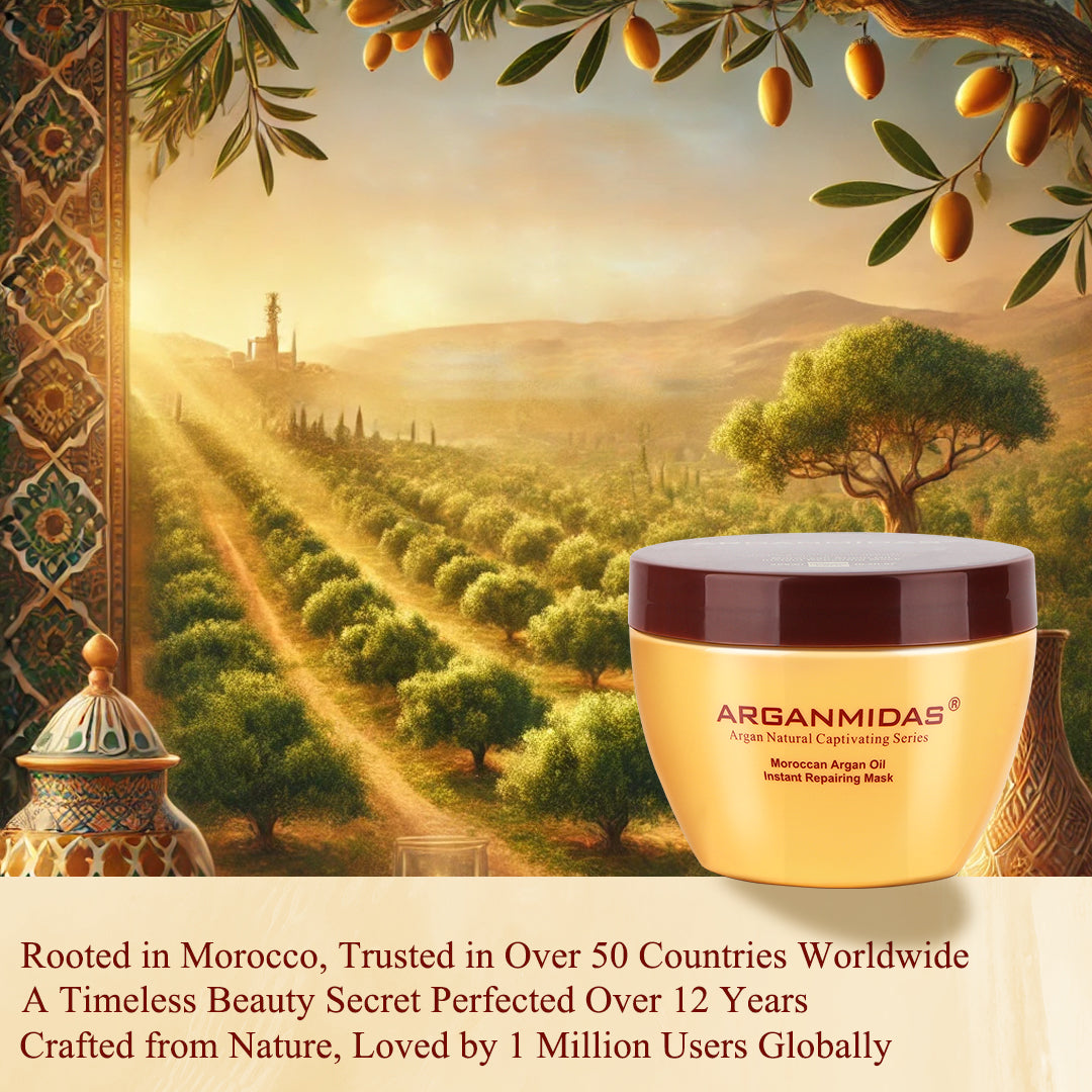 Moroccan Argan Oil Instant Repairing Hair Mask
