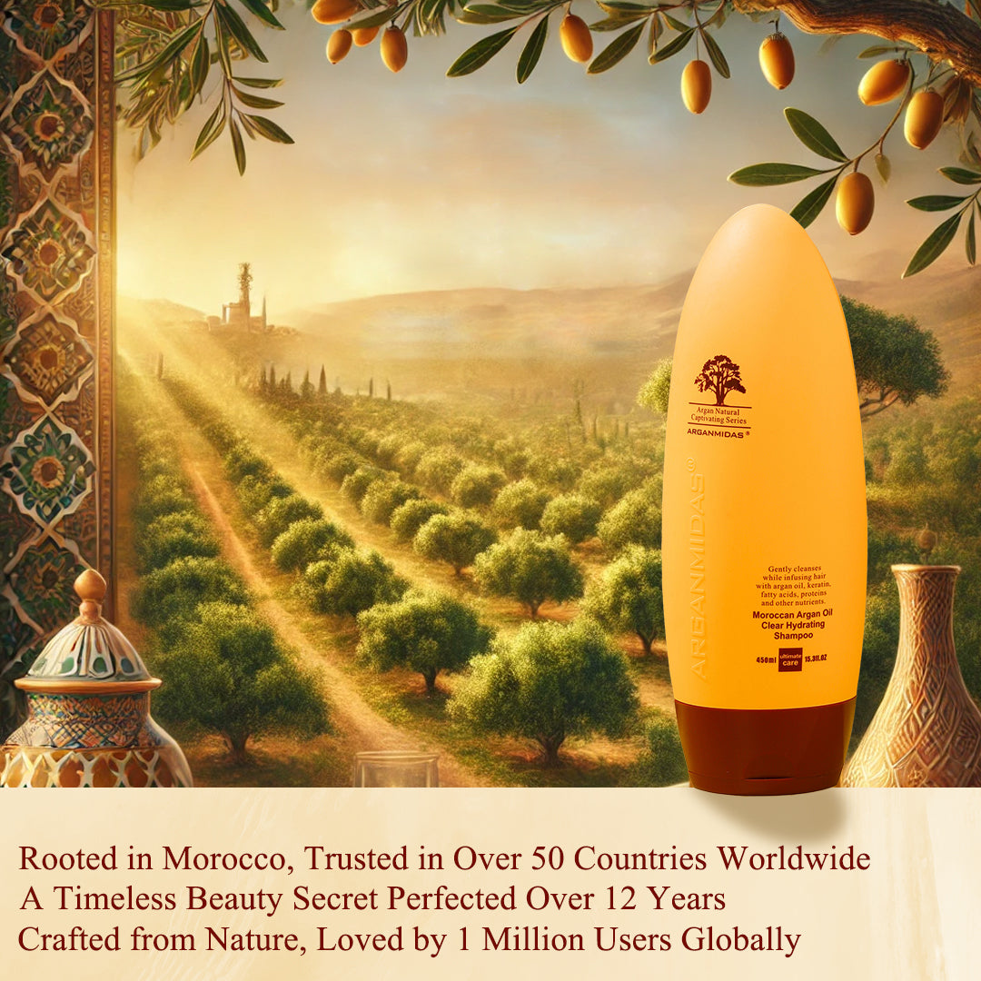 Moroccan Argan Oil Clear Hydrating Shampoo