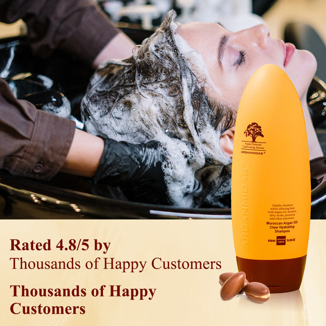 Moroccan Argan Oil Clear Hydrating Shampoo