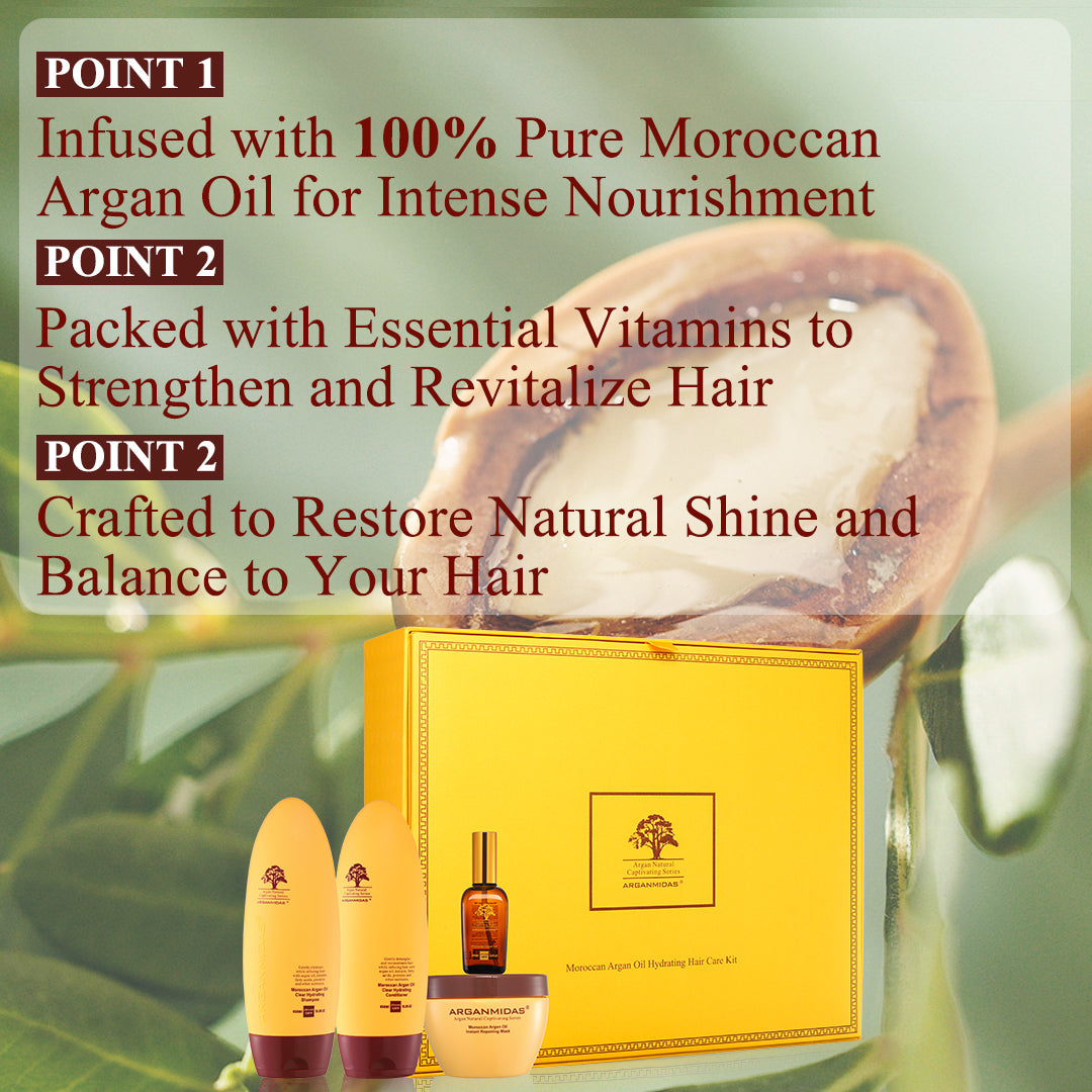 Moroccan Argan Oil Set Gift Set