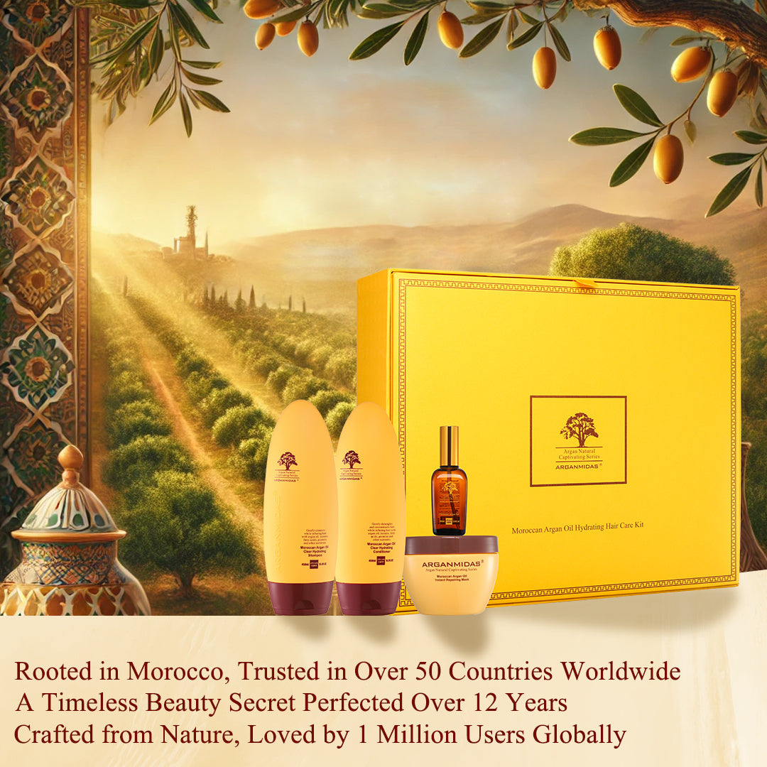 Moroccan Argan Oil Set Gift Set