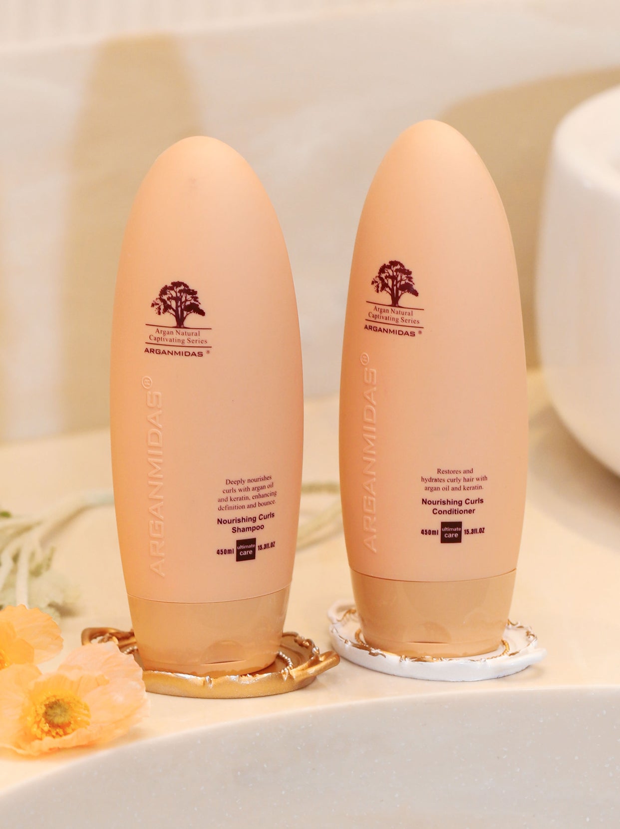 NOURISHING CURL HAIR CARE SHAMPOO & CONDITIONER