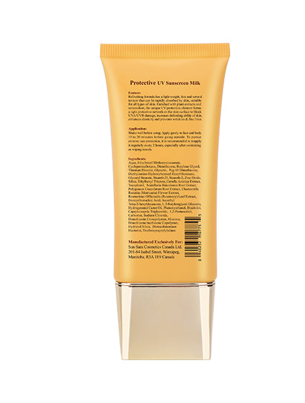 Protective UV Sunscreen Milk