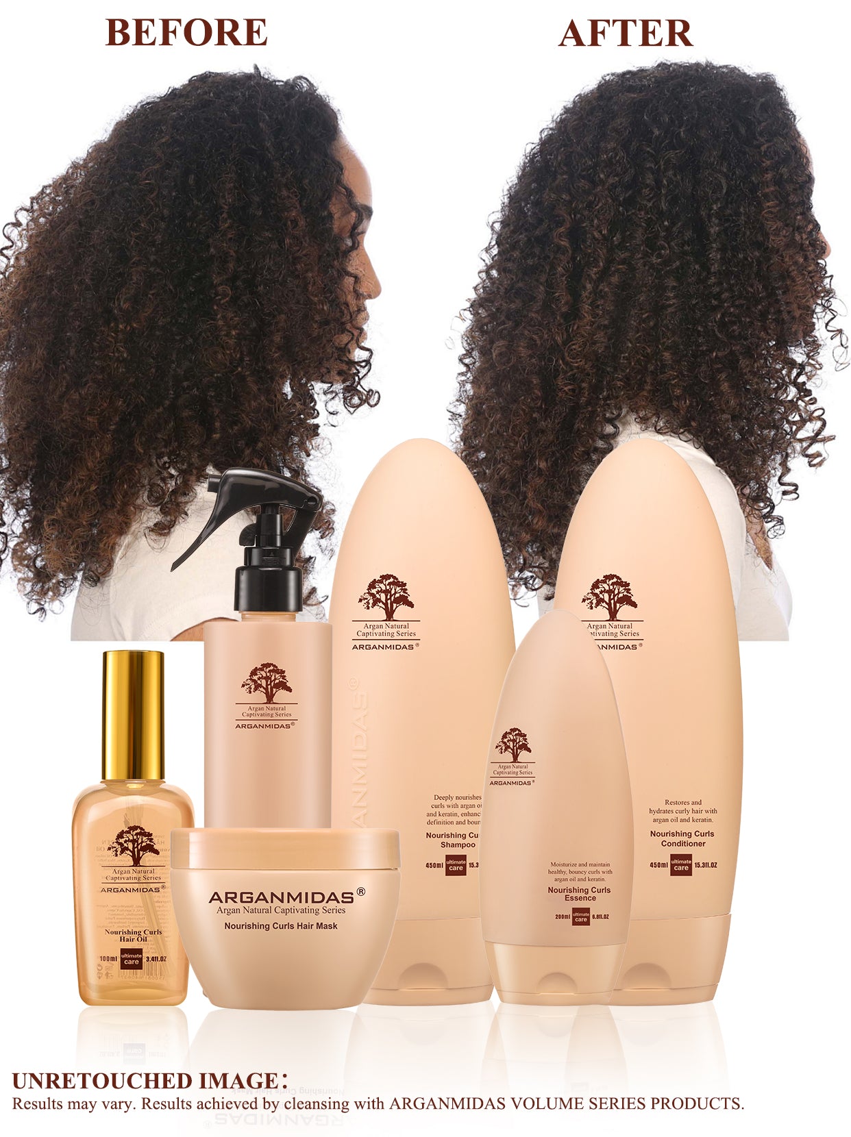 NOURISHING CURL HAIR CARE SET