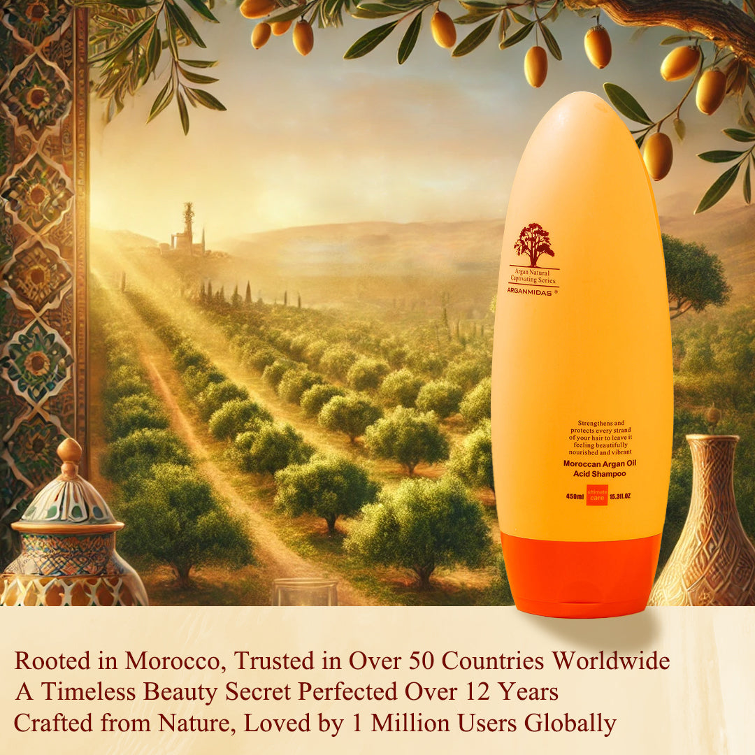 Moroccan Argan Oil Acid Shampoo