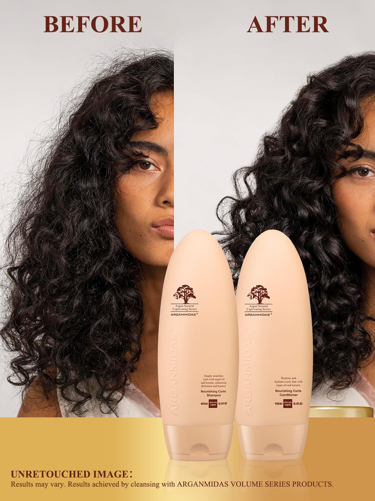 NOURISHING CURL HAIR CARE SHAMPOO & CONDITIONER