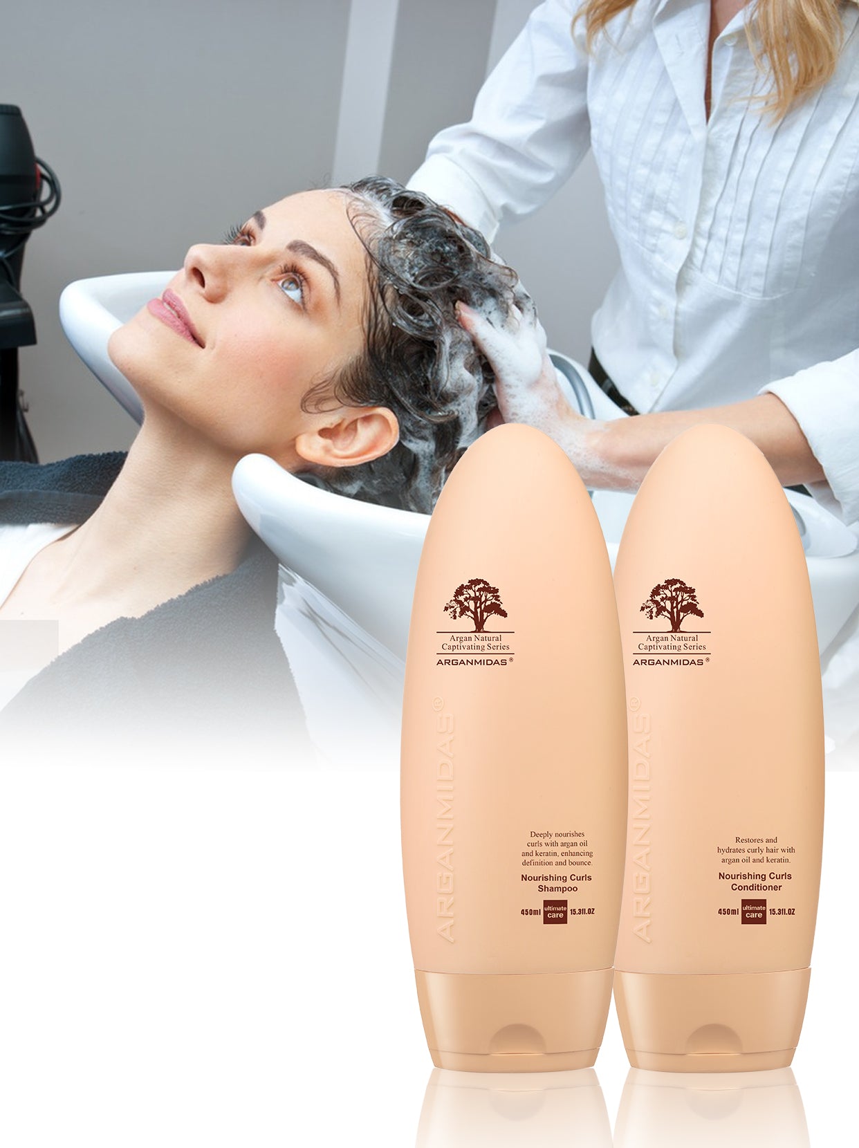 NOURISHING CURL HAIR CARE SHAMPOO & CONDITIONER